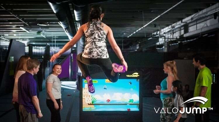 Valo Motion Launches Interactive Trampoline Game Platform