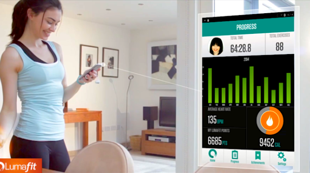 Lumafit Launches Interactive Virtual Fitness Coach