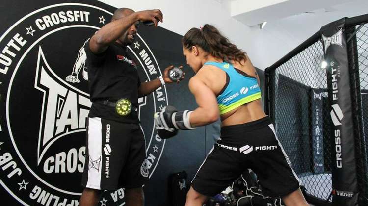 Fitlight Trainer Used in MMA Training