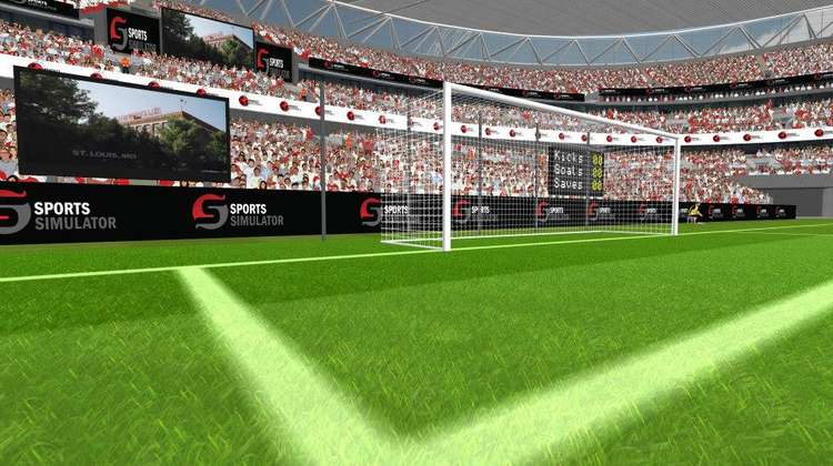 Interactive Football with the Multi Sports Simulator