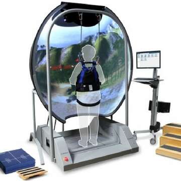 Bertec's Dynamic CDP Introduces Immersive Virtual Reality to Balance Training