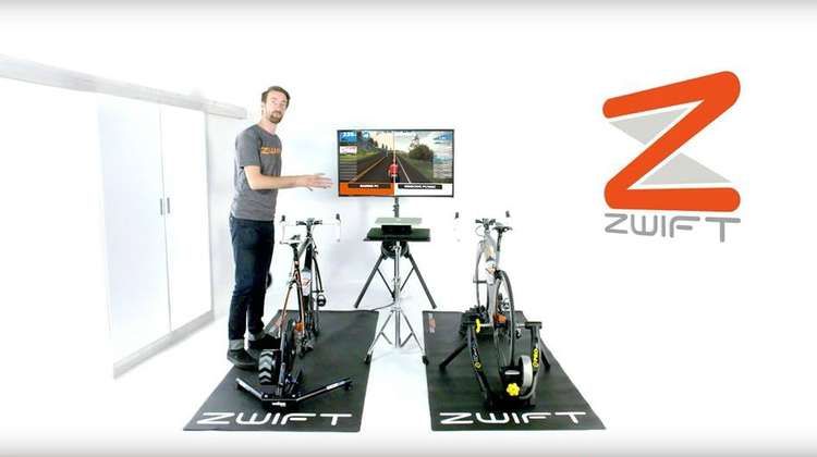 Zwift Offers Social Cycling in Virtual Environments