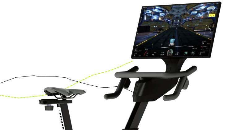 Capti Smart Bike With 3D Gaming Experience