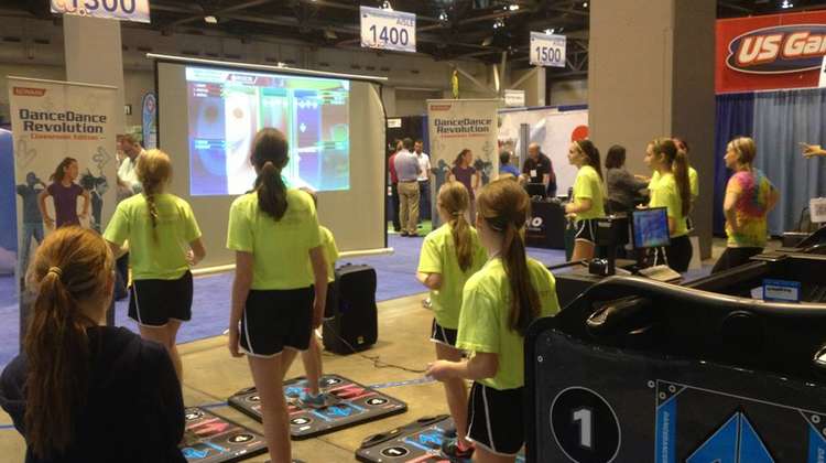 DDR at 2014 AAHPERD National Convention & Expo