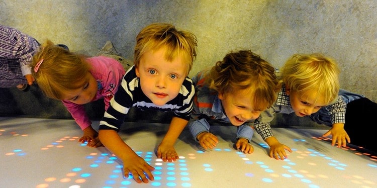 interactive wall kids