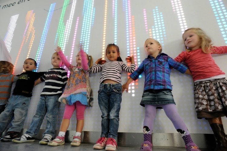 interactive wall kids