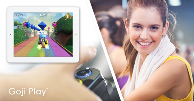blue goji fitness game