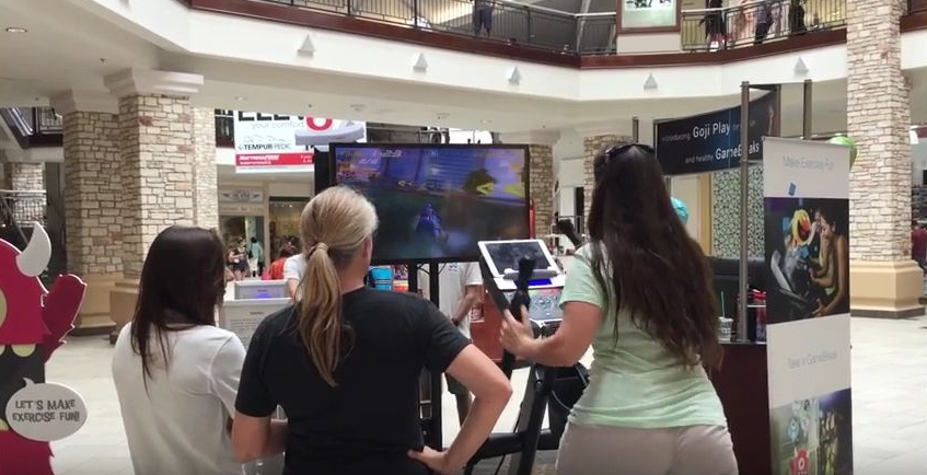 blue goji fitness game