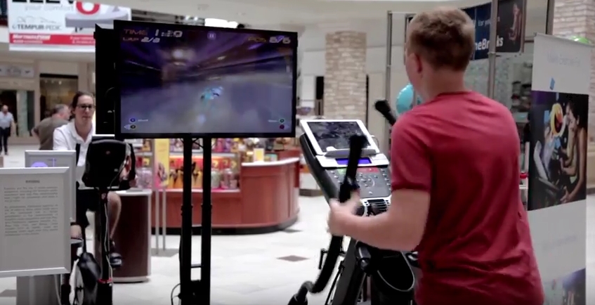 blue goji fitness game