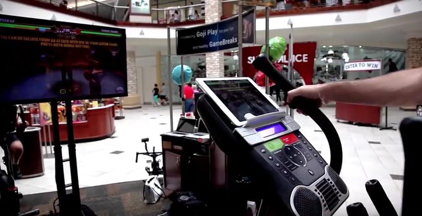 blue goji fitness game