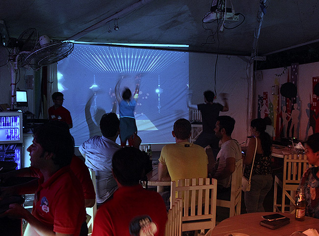 interative dance party 