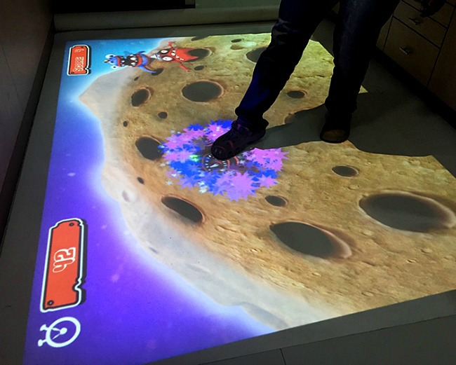 interactive floor arcade
