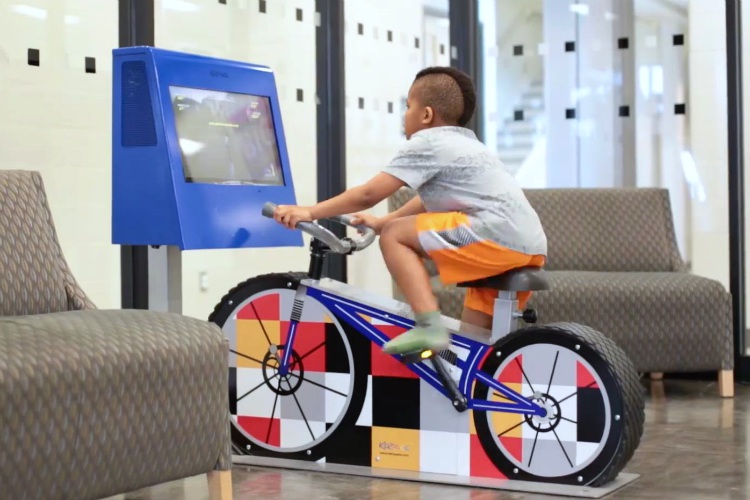kidzpace interactive bike