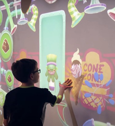 kid play wall