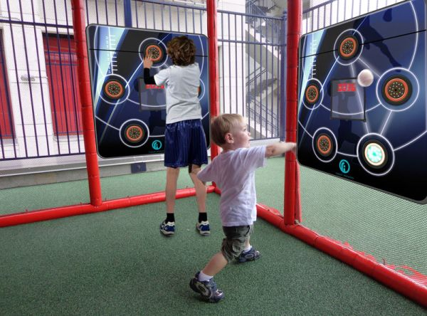 cardio wall interactive game