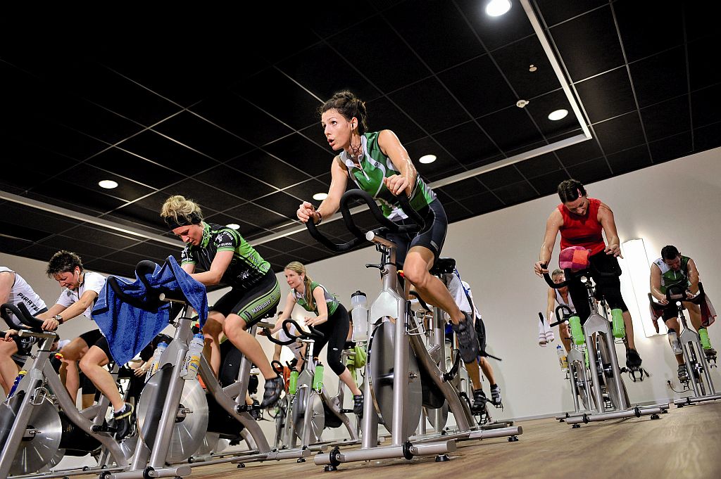 indoor cycling group