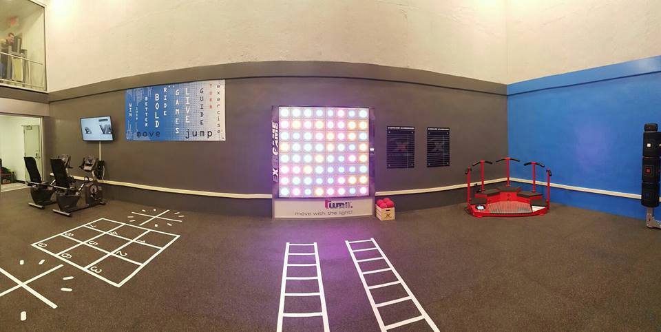 jumping interactive game