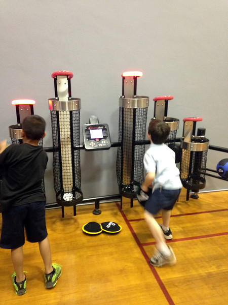 interactive fitness ball game