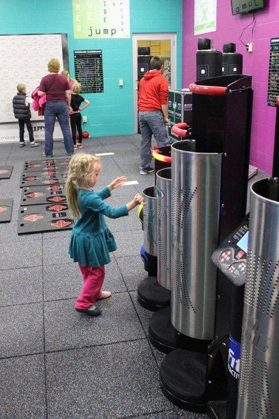 interactive fitness ball game