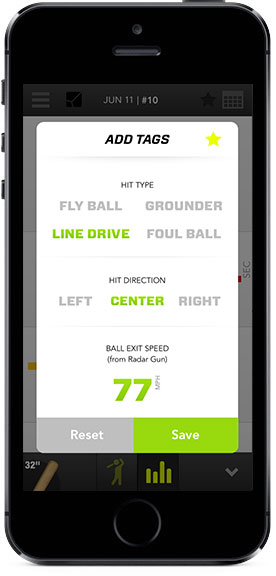 zepp baseball