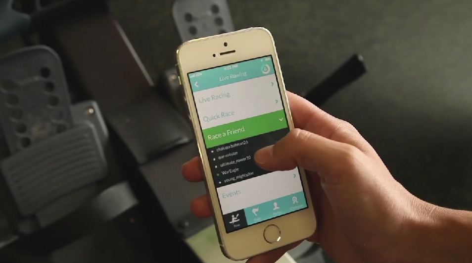 liverowing rowing app