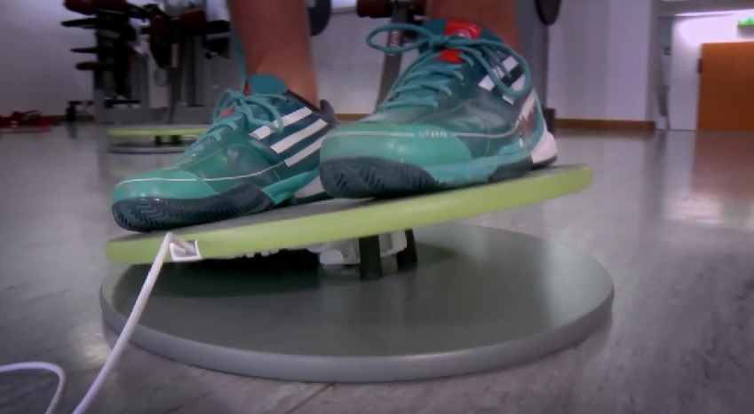 challenge disc balance training
