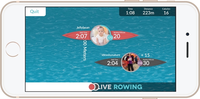 indoor rowing app