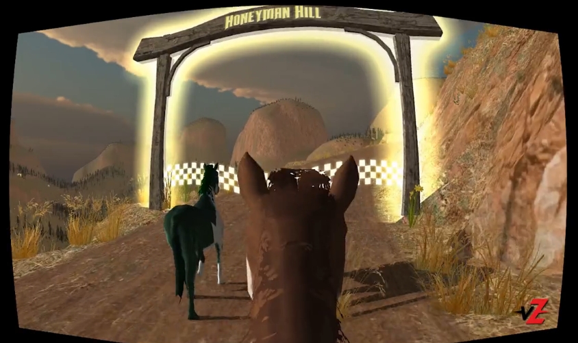 virtual reality cycling game