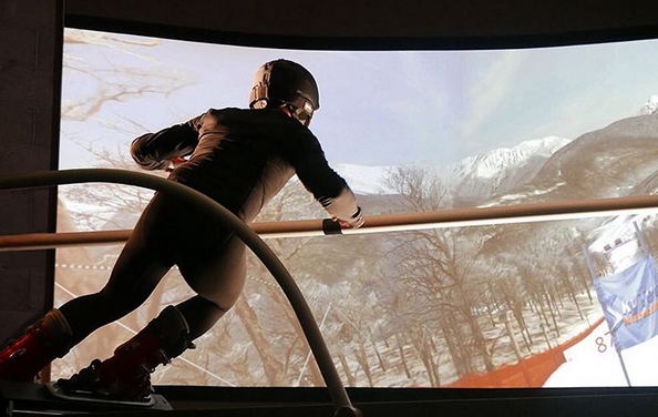 ski simulator skytech sport