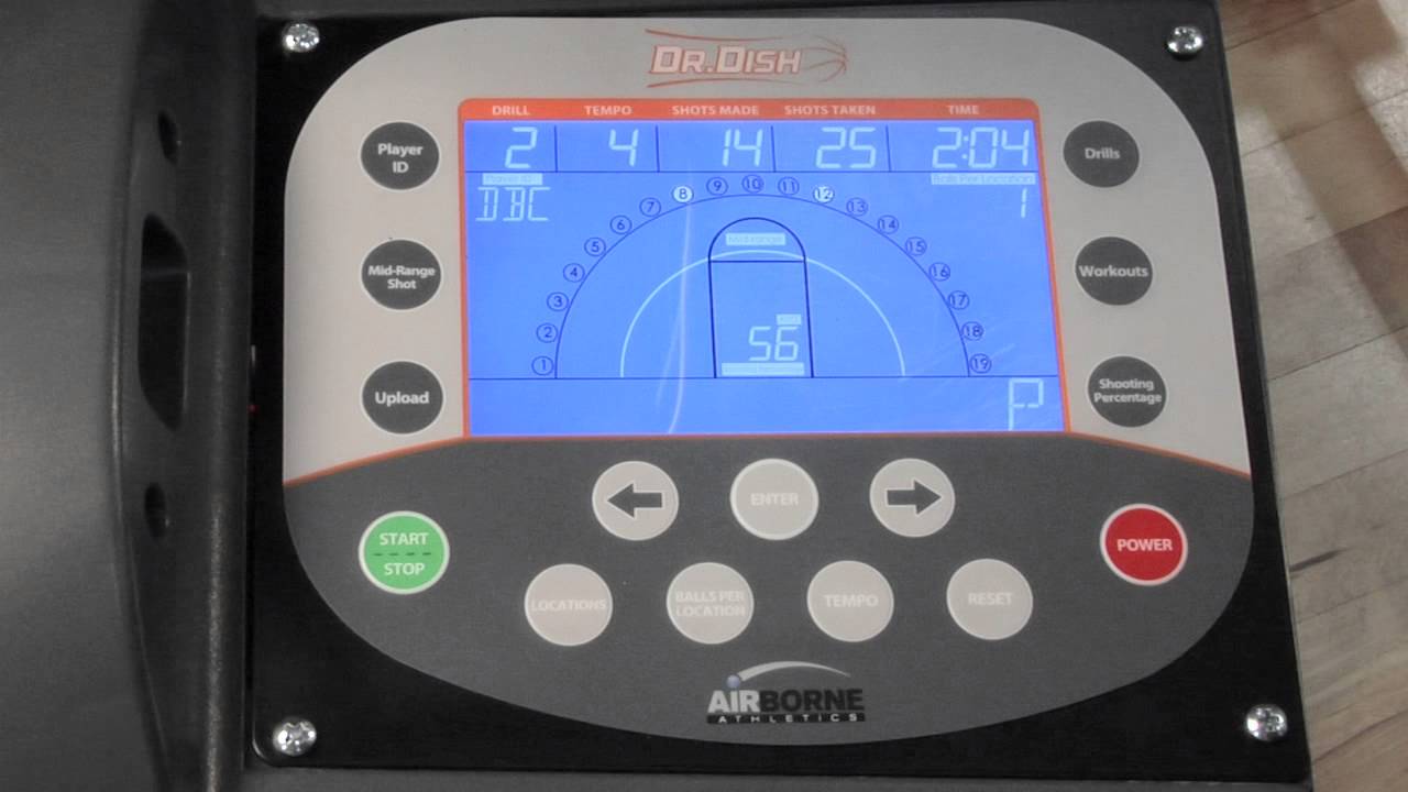 basketall shooting machine