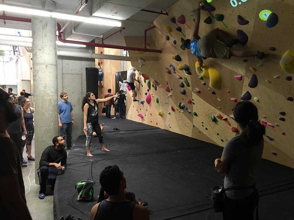 randori interactive climbing game