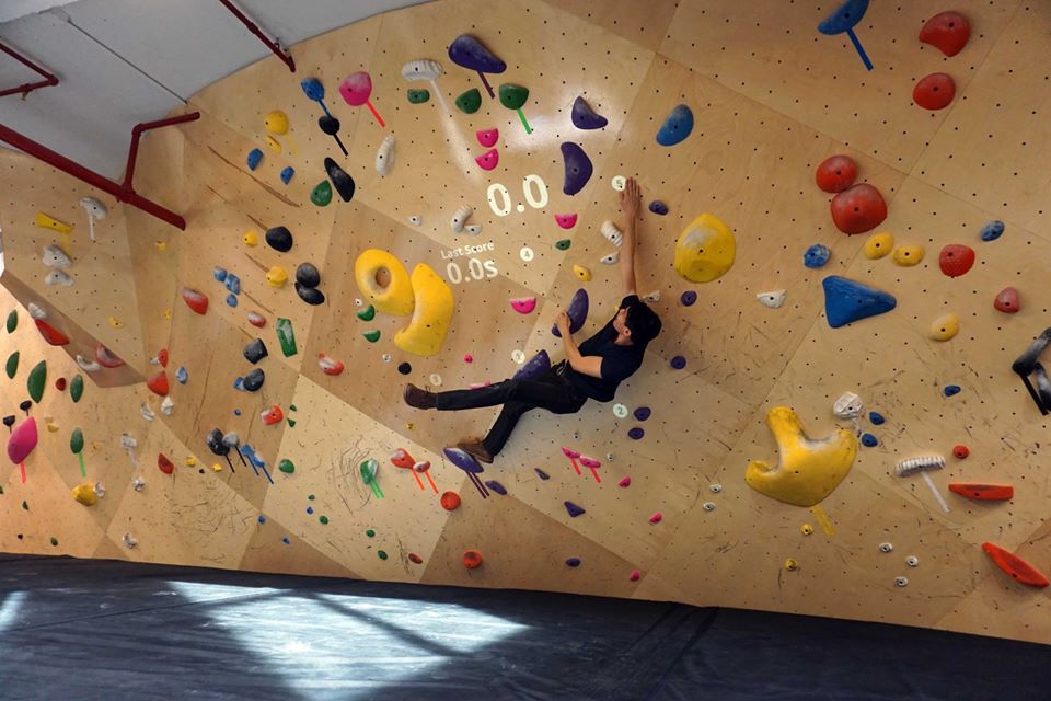 randori interactive climbing game