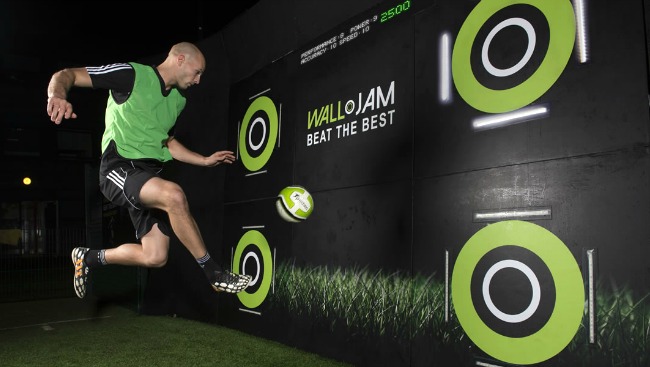 interactive training wall