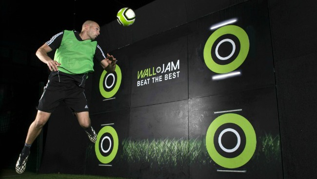 interactive training wall