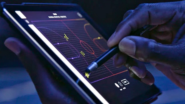 interactive basketball court
