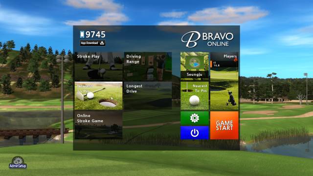 bravo golf simulator