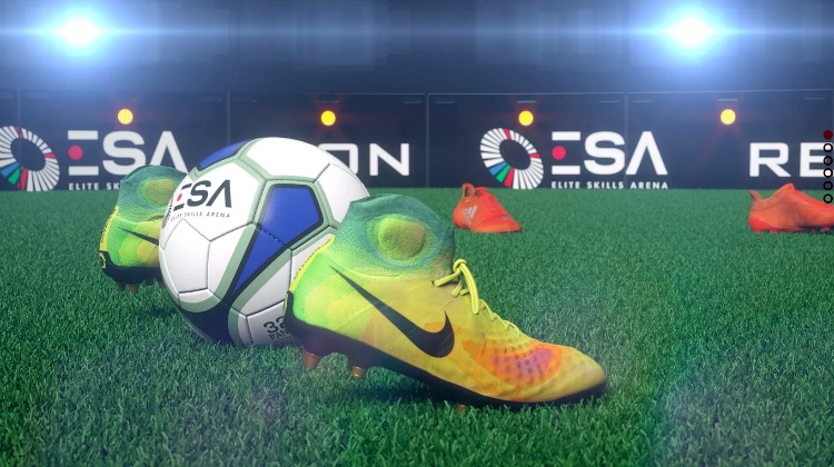 football training arena