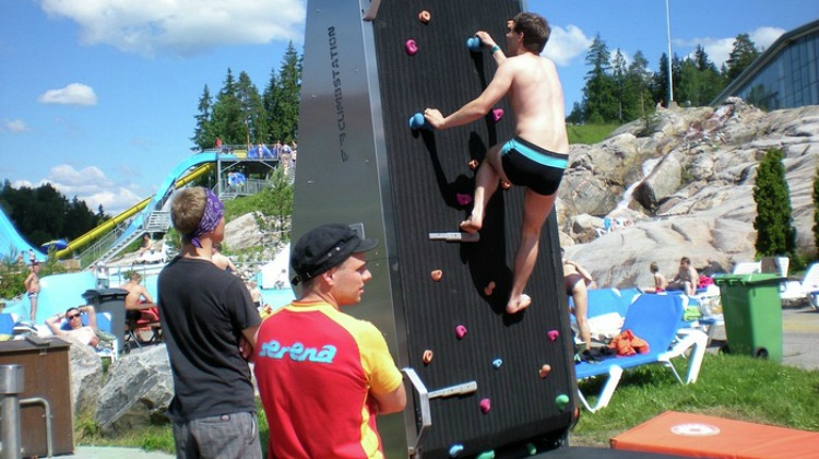 climbing wall interactive