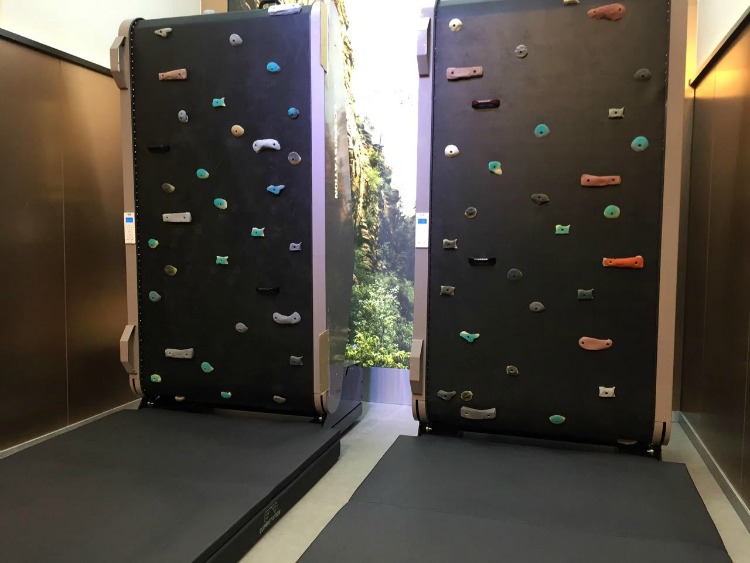 climbing wall interactive