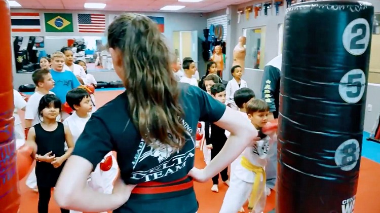 boxing bag interactive