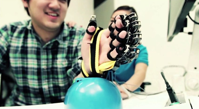 stroke hand rehab game