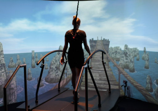 gait training virtual realiy games
