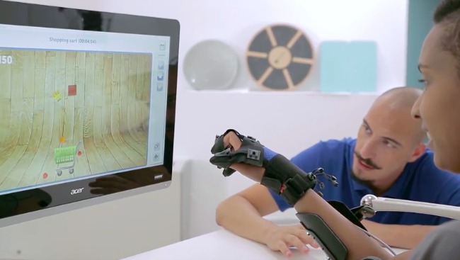 rehab game device