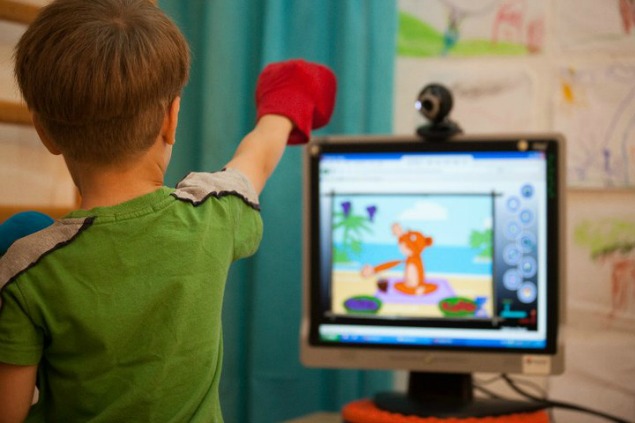 motion gaming rehab platform