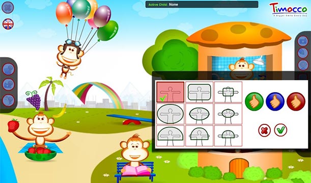 tomoco interactive therapy game children