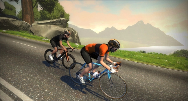 zwift indoor cycling group games