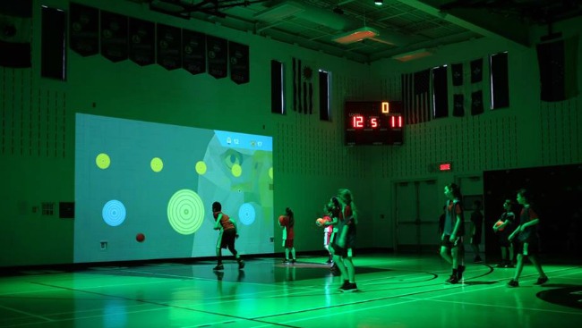 interactive kids gym