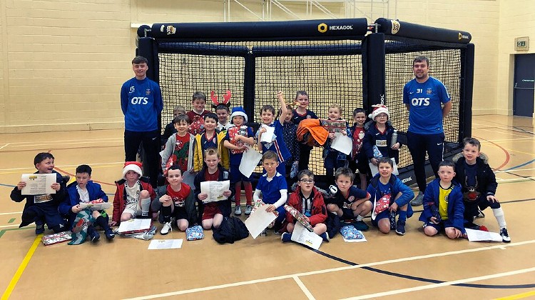 interactive football training