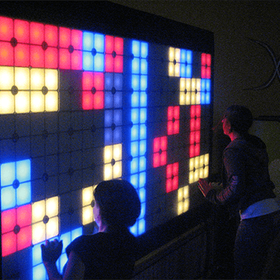 interactive fitness gaming rooom